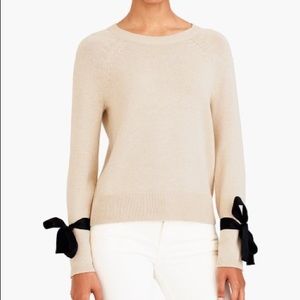 J.Crew Sweater with Ribbon Ties